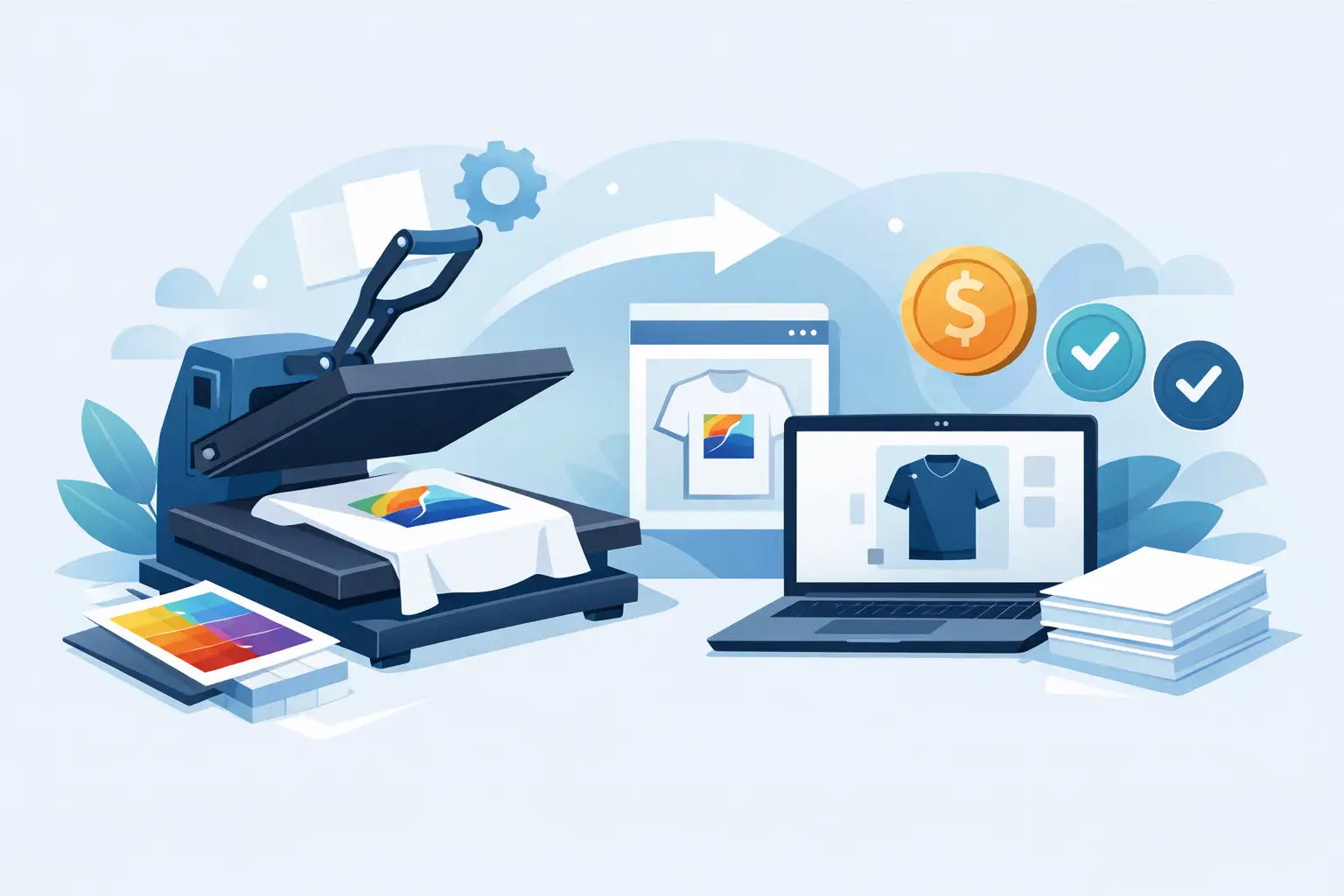 Transfer Printing Without Setup Fees Made Simple