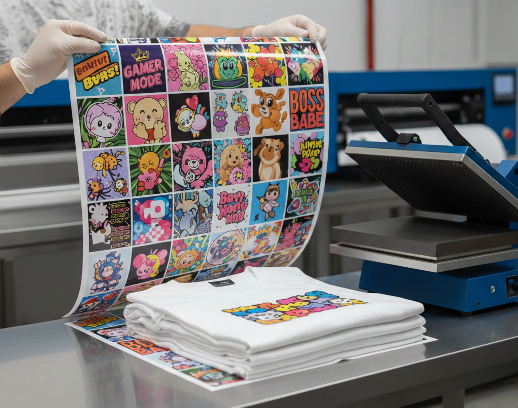 What is a Gang Sheet in DTF Printing? Complete Beginner Guide