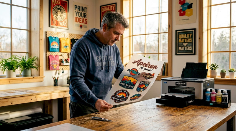 Print shop owner reviews direct to film transfers