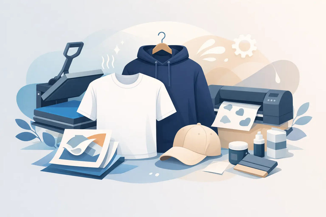 Best Apparel Blanks for Custom Transfers
