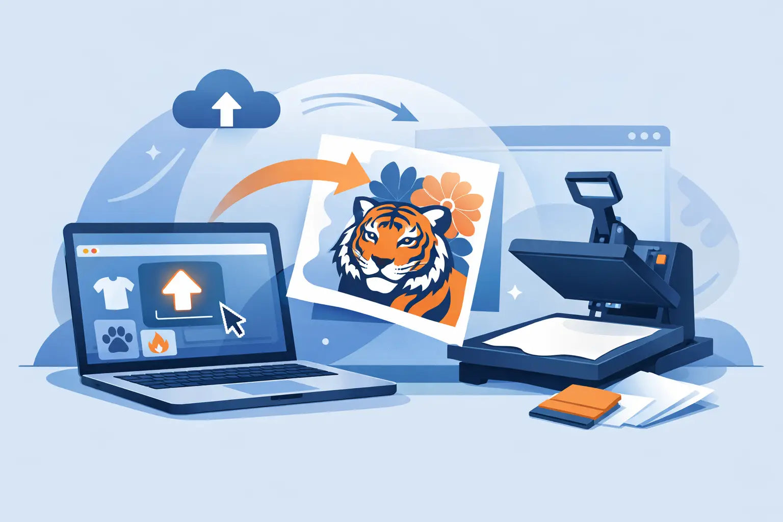 How to Upload Custom Transfer Artwork