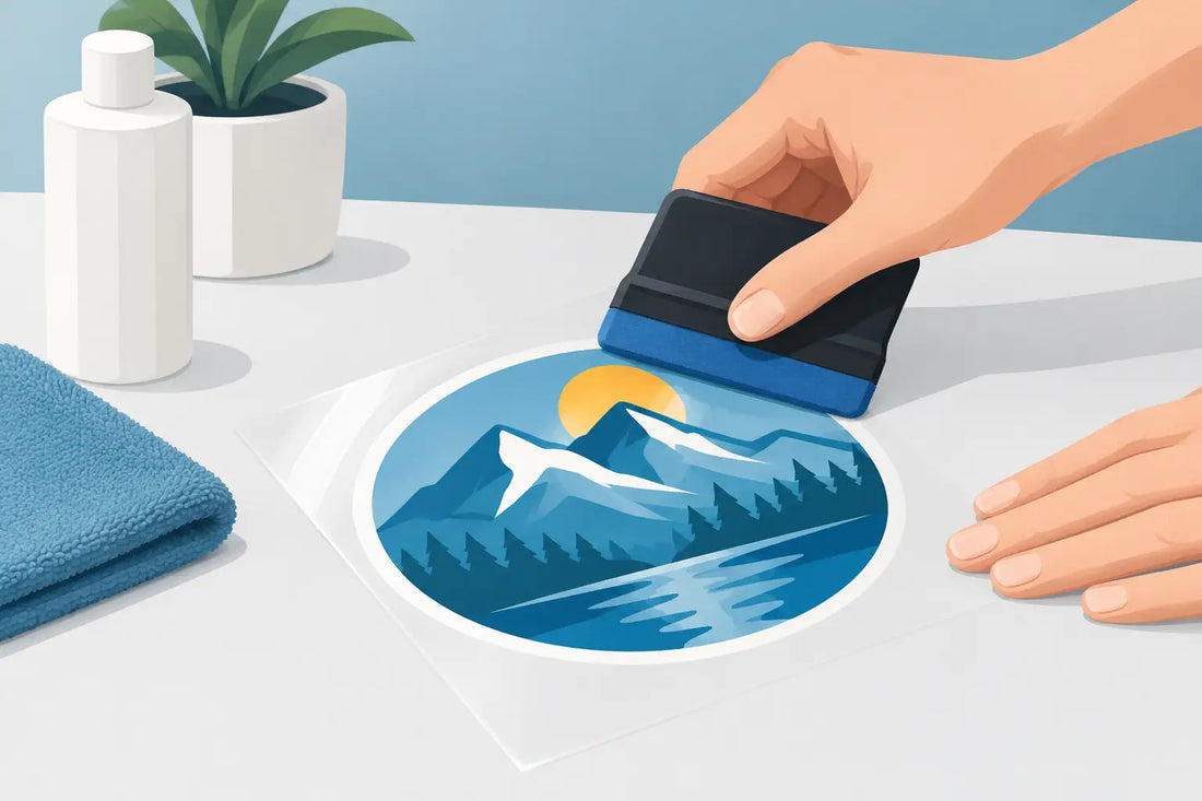 How to Burnish UV Decals for a Clean Finish