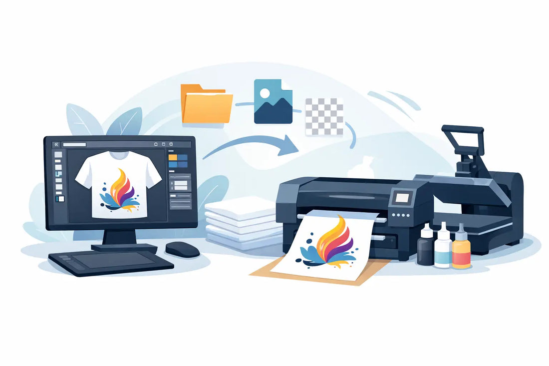 A Guide to Transfer File Setup for DTF Prints