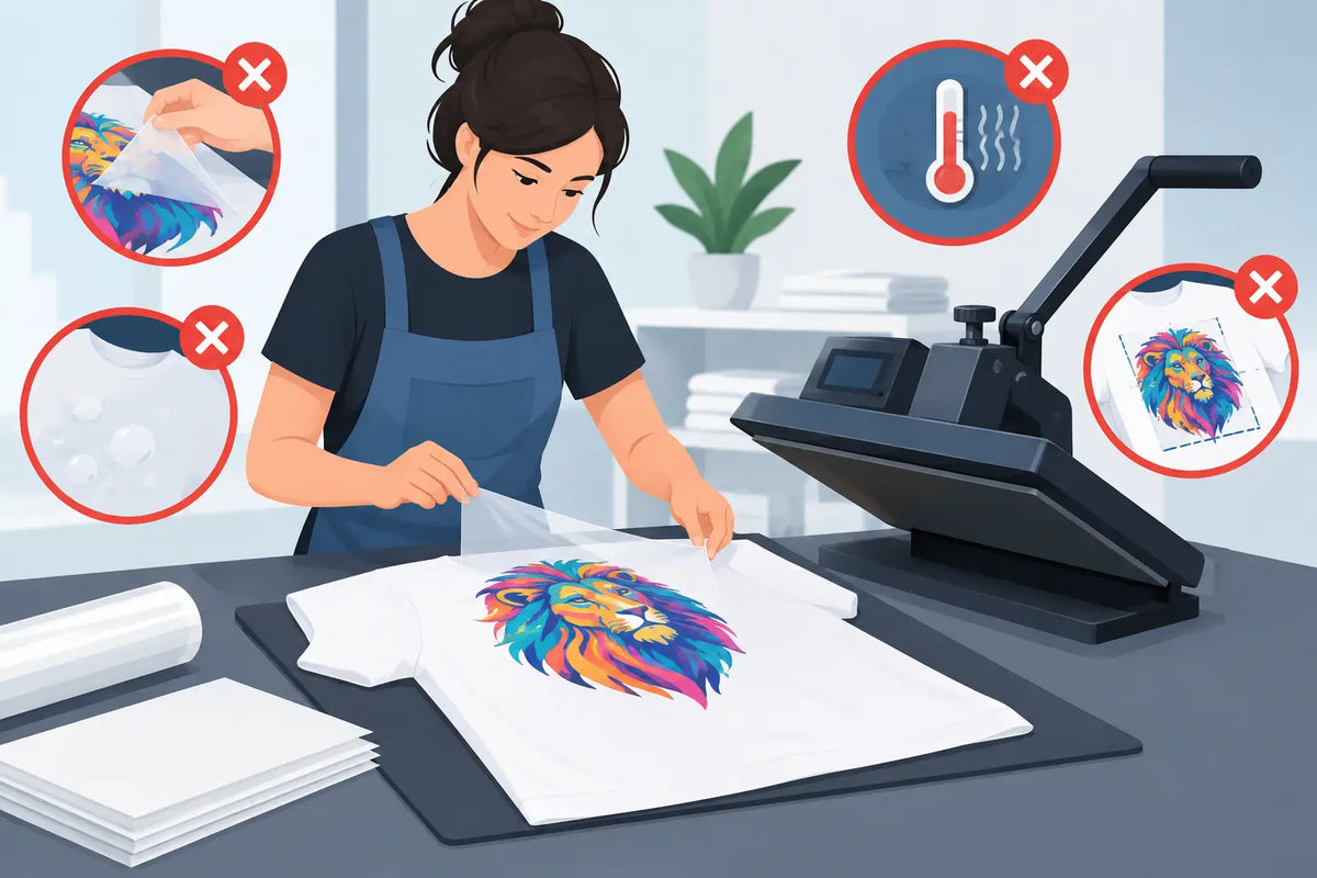 Top Mistakes Applying DTF Transfers to Avoid