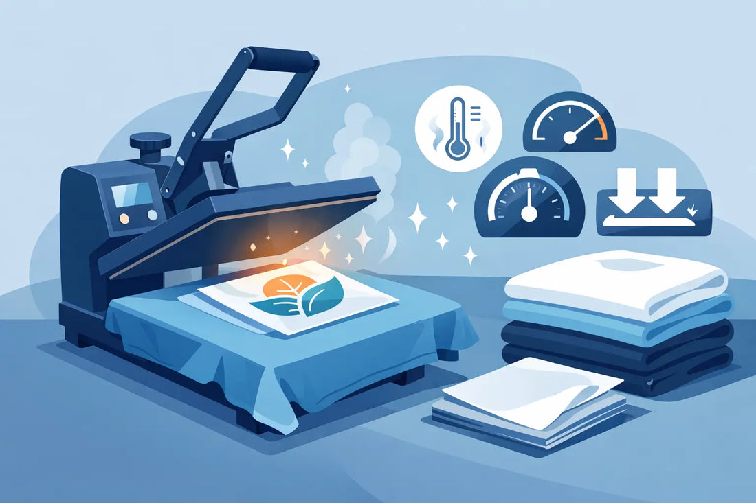 Transfer Press Settings for Clean, Lasting Prints