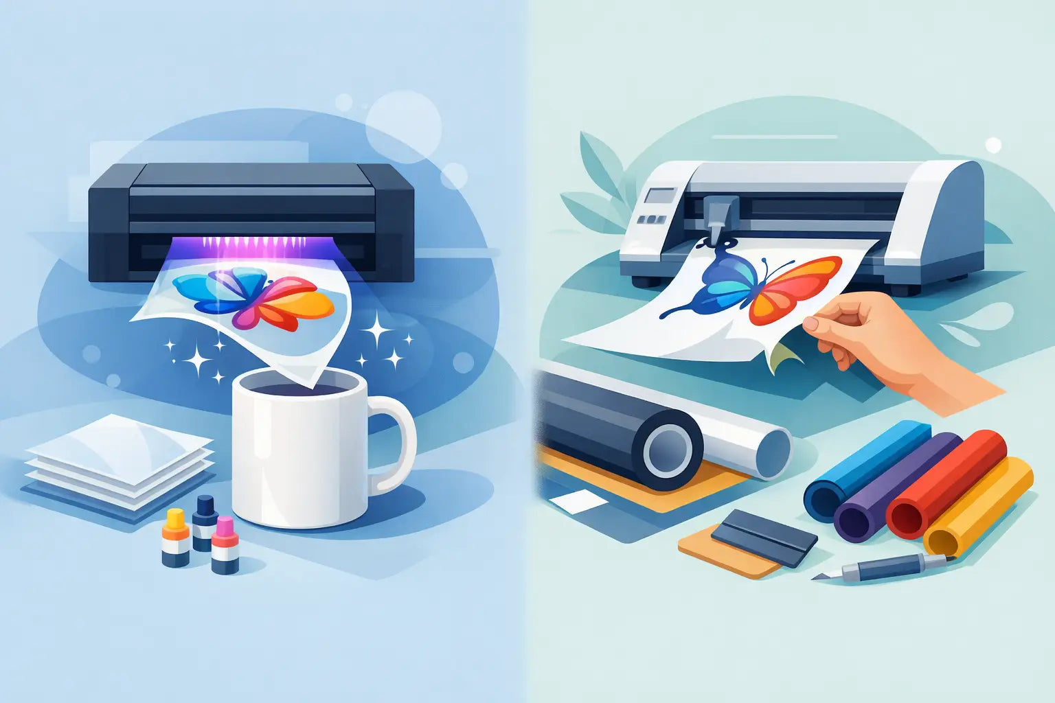 UV DTF or Adhesive Vinyl: Which Is Better?