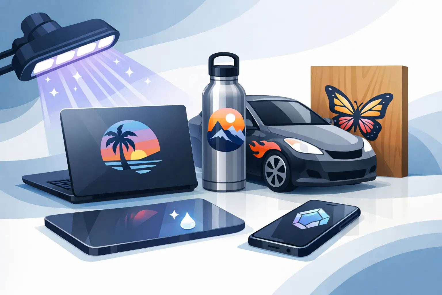 Best Surfaces for UV Decals That Actually Last
