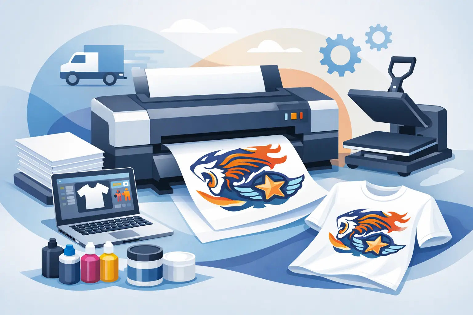 Guide to Custom DTF Ordering for Fast Prints