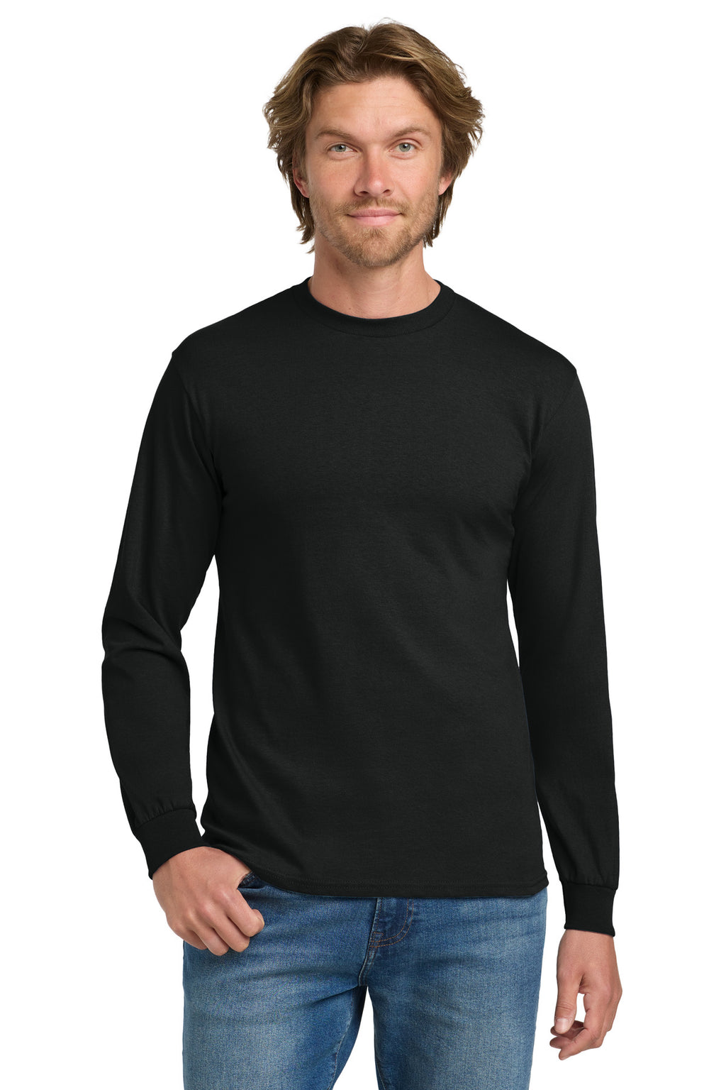 Gildan® - Heavy Cotton™ 100% Cotton Long Sleeve T-Shirt.  5400