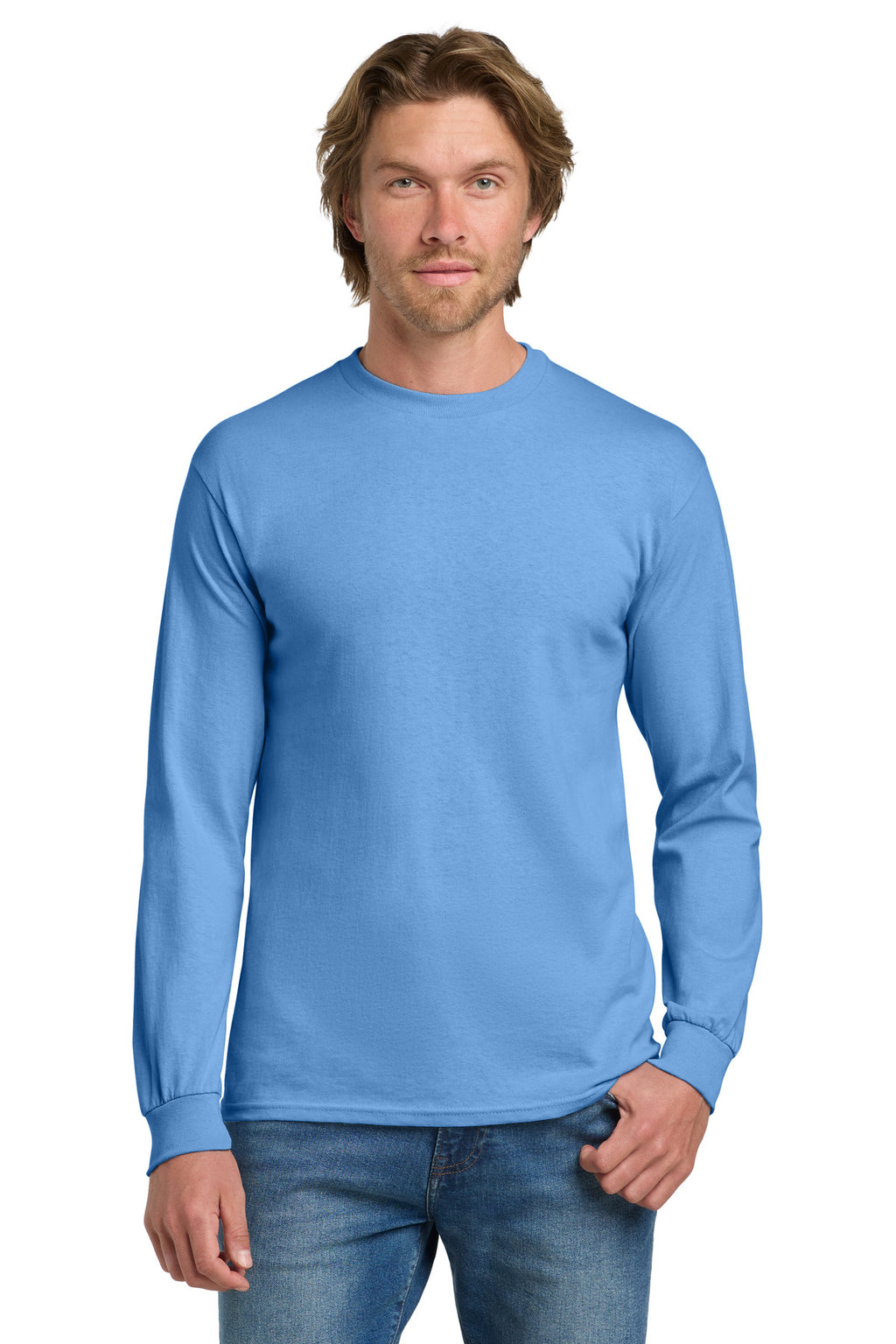 Gildan® - Heavy Cotton™ 100% Cotton Long Sleeve T-Shirt.  5400