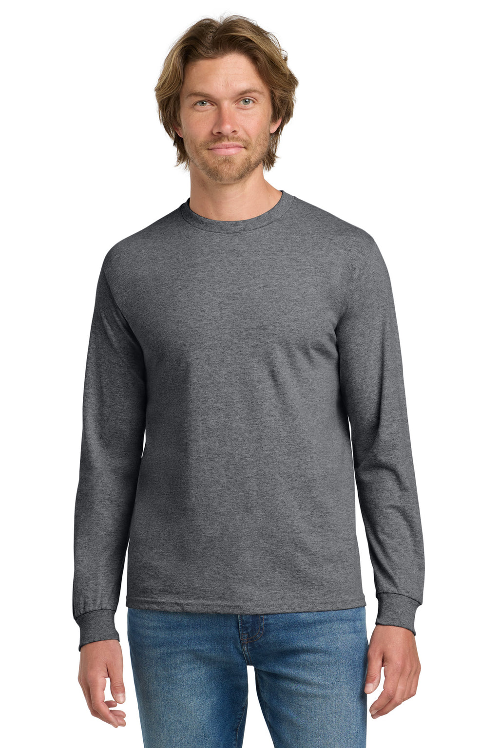 Gildan® - Heavy Cotton™ 100% Cotton Long Sleeve T-Shirt.  5400