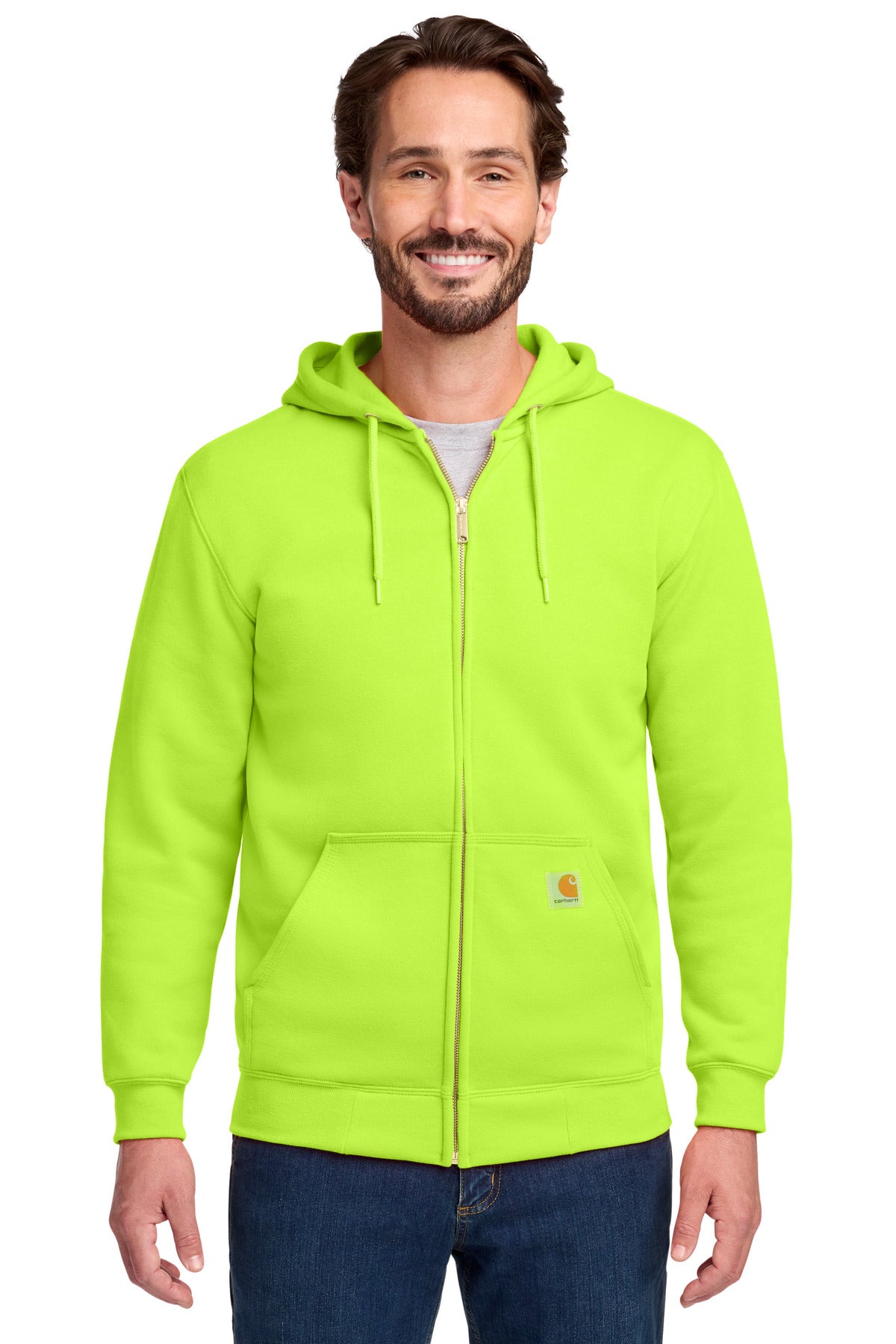 Carhartt ® Midweight Hooded Zip-Front Sweatshirt. CTK122