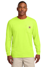 Carhartt ® Workwear Pocket Long Sleeve T-Shirt. CTK126