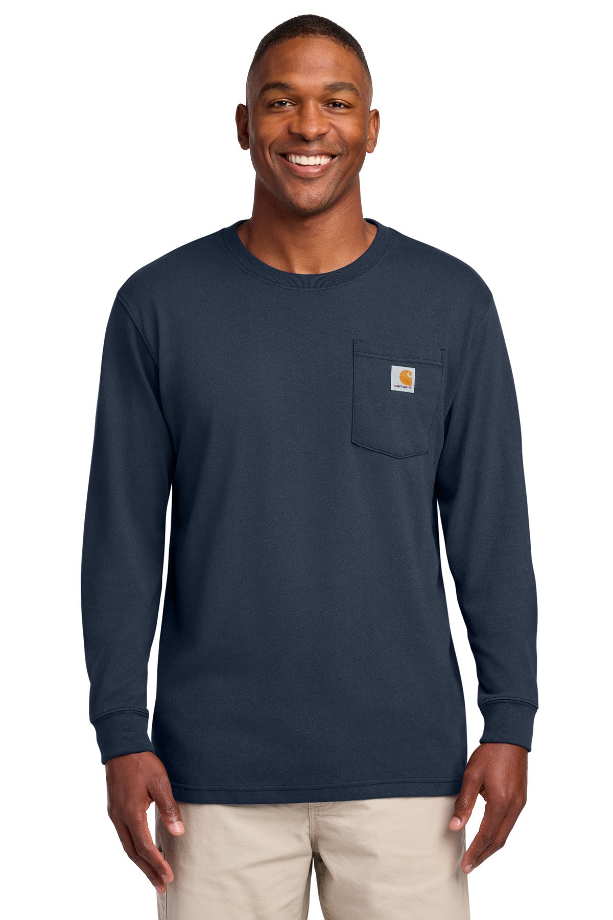 Carhartt ® Workwear Pocket Long Sleeve T-Shirt. CTK126
