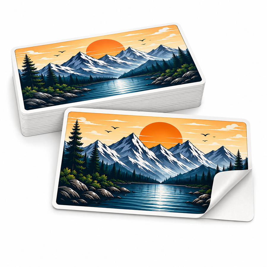 Custom Rectangle Stickers
