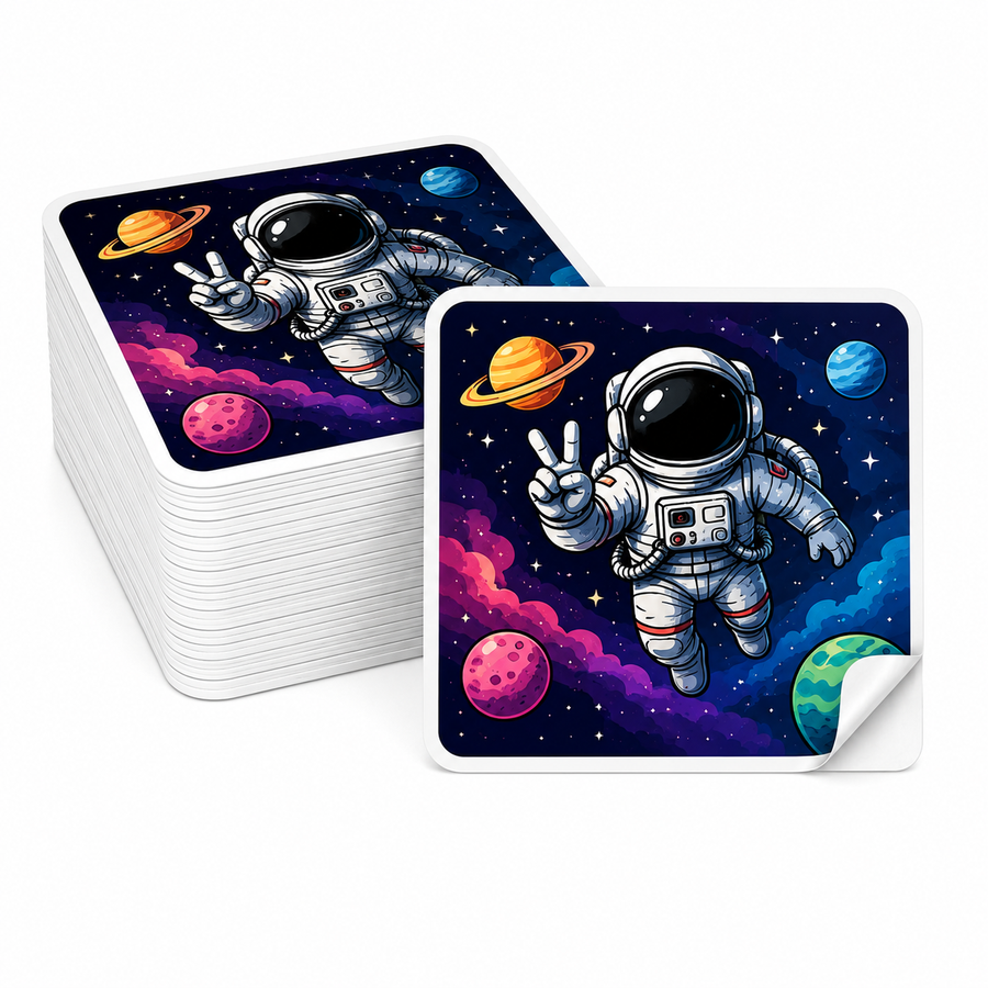 Custom Square Stickers