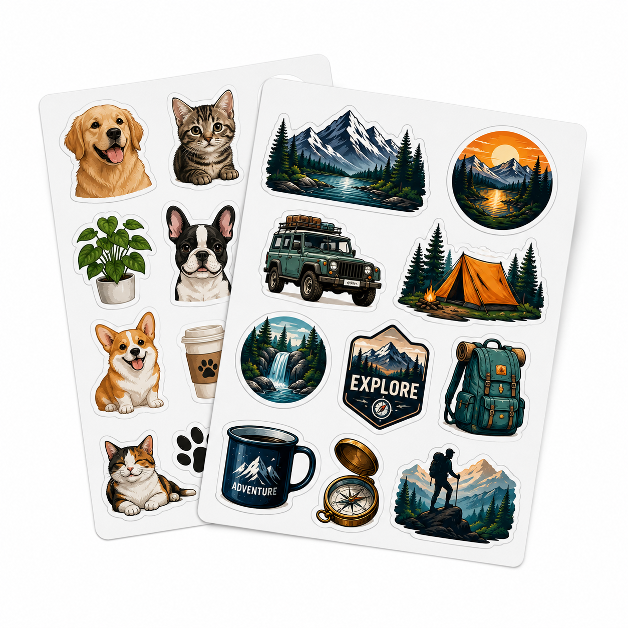 Custom Sticker Sheets