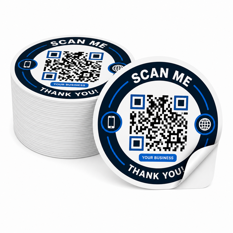 Custom QR Code Stickers