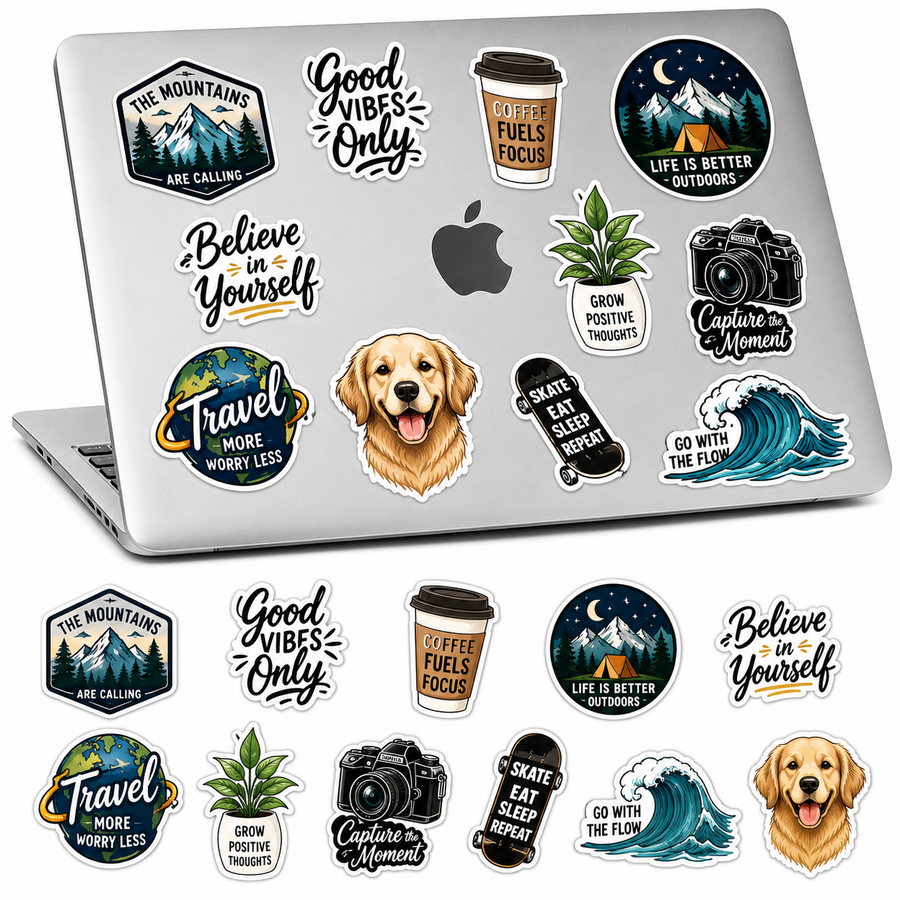 Custom Laptop Stickers