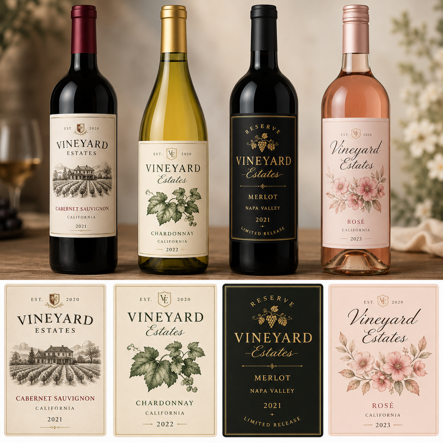 Custom Wine Labels
