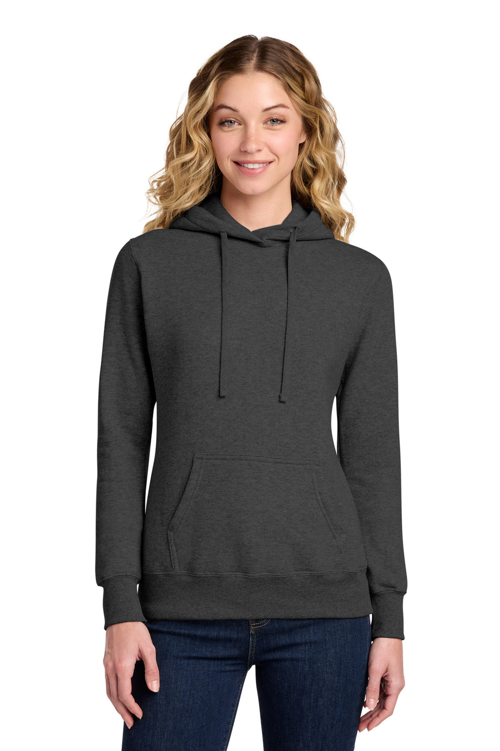 Port & Co® Women's Core Fleece Pullover Hooded Sweatshirt LPC78H