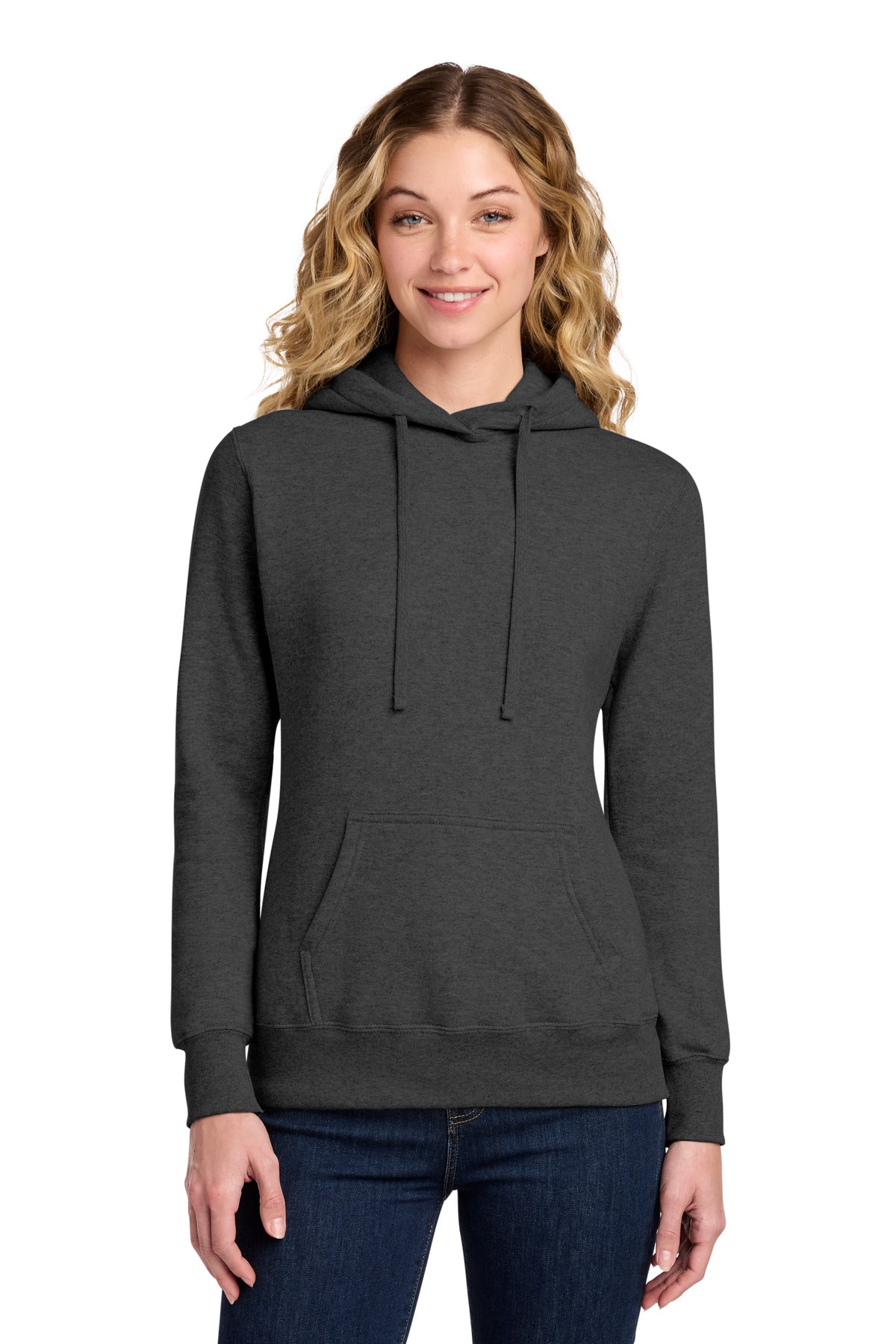 Port & Co® Women's Core Fleece Pullover Hooded Sweatshirt LPC78H