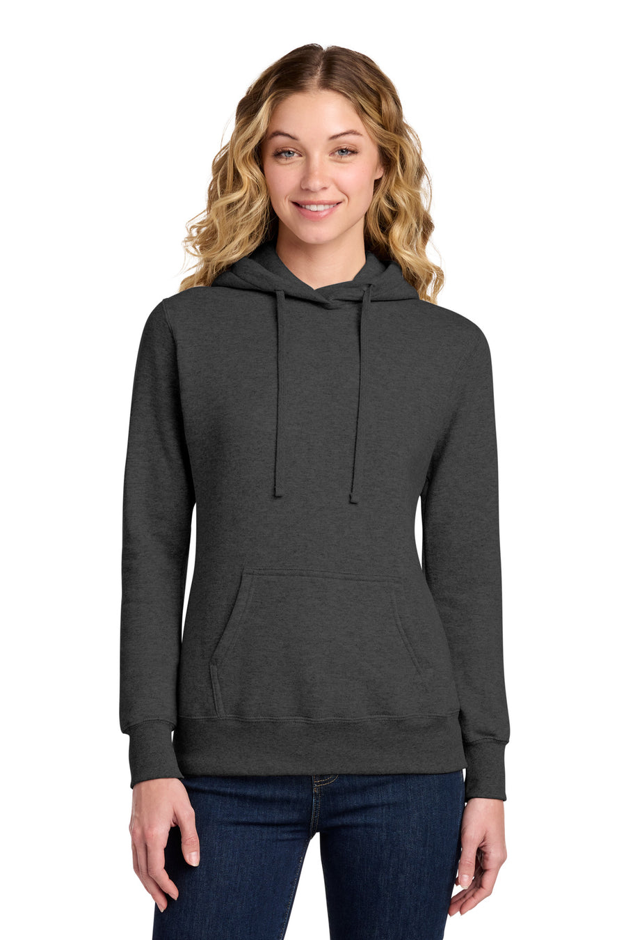 Port & Co® Women's Core Fleece Pullover Hooded Sweatshirt LPC78H