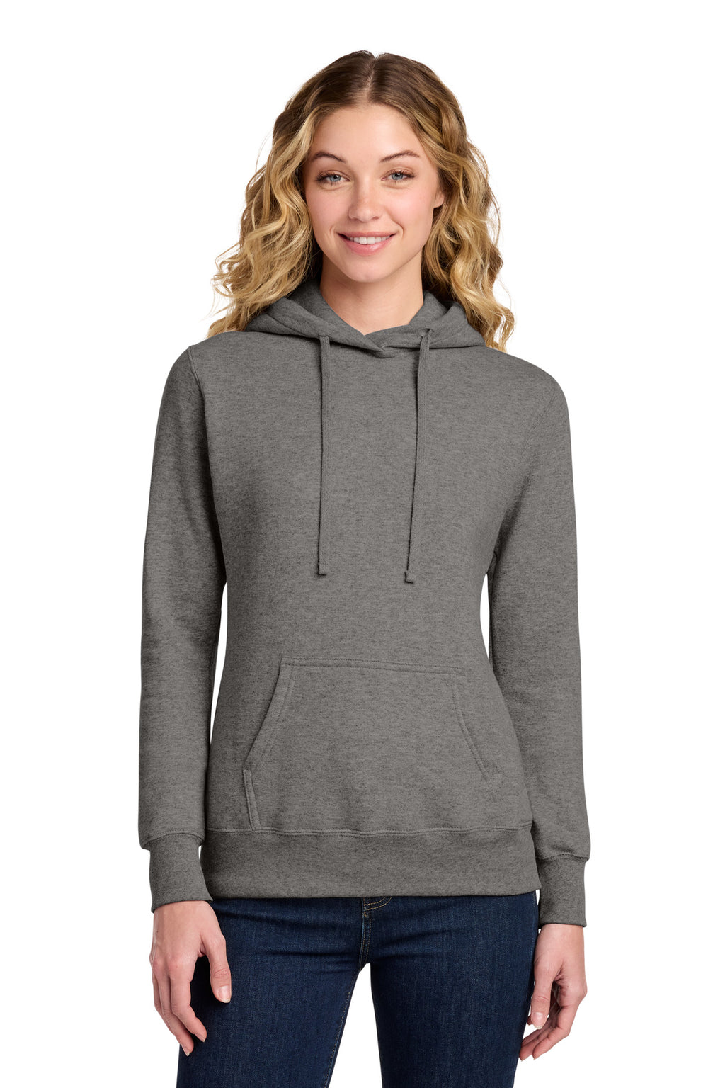 Port & Co® Women's Core Fleece Pullover Hooded Sweatshirt LPC78H