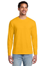Port & Co® Long Sleeve Fan Favorite Tee. PC450LS
