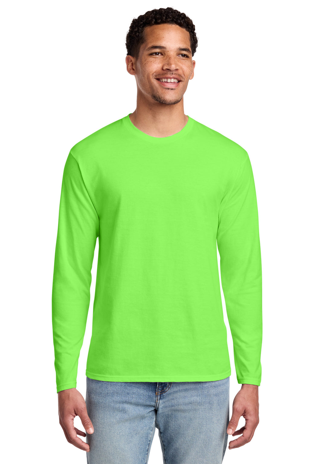 Port & Co® Long Sleeve Fan Favorite Tee. PC450LS