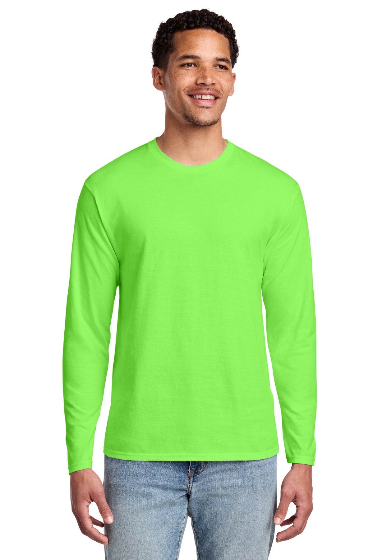 Port & Co® Long Sleeve Fan Favorite Tee. PC450LS