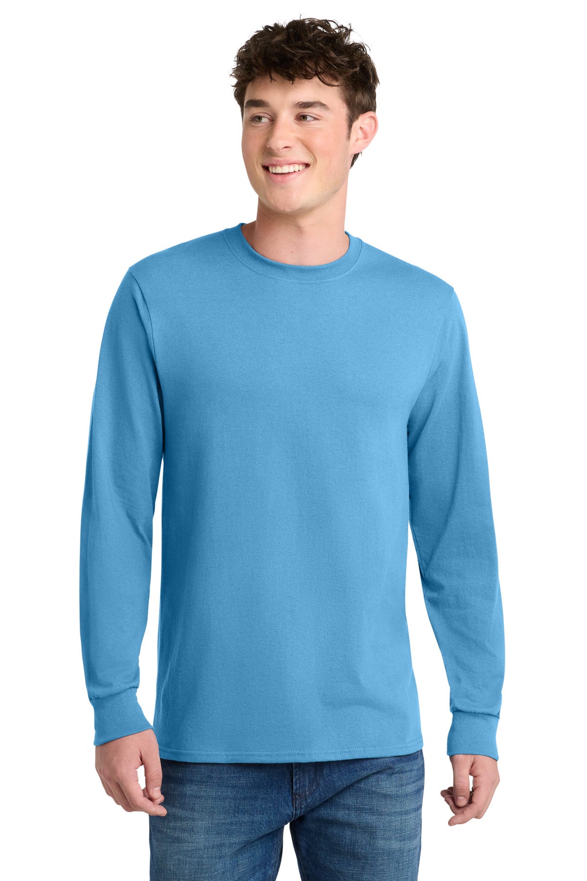 Port & Co® Long Sleeve Core Blend Tee. PC55LS