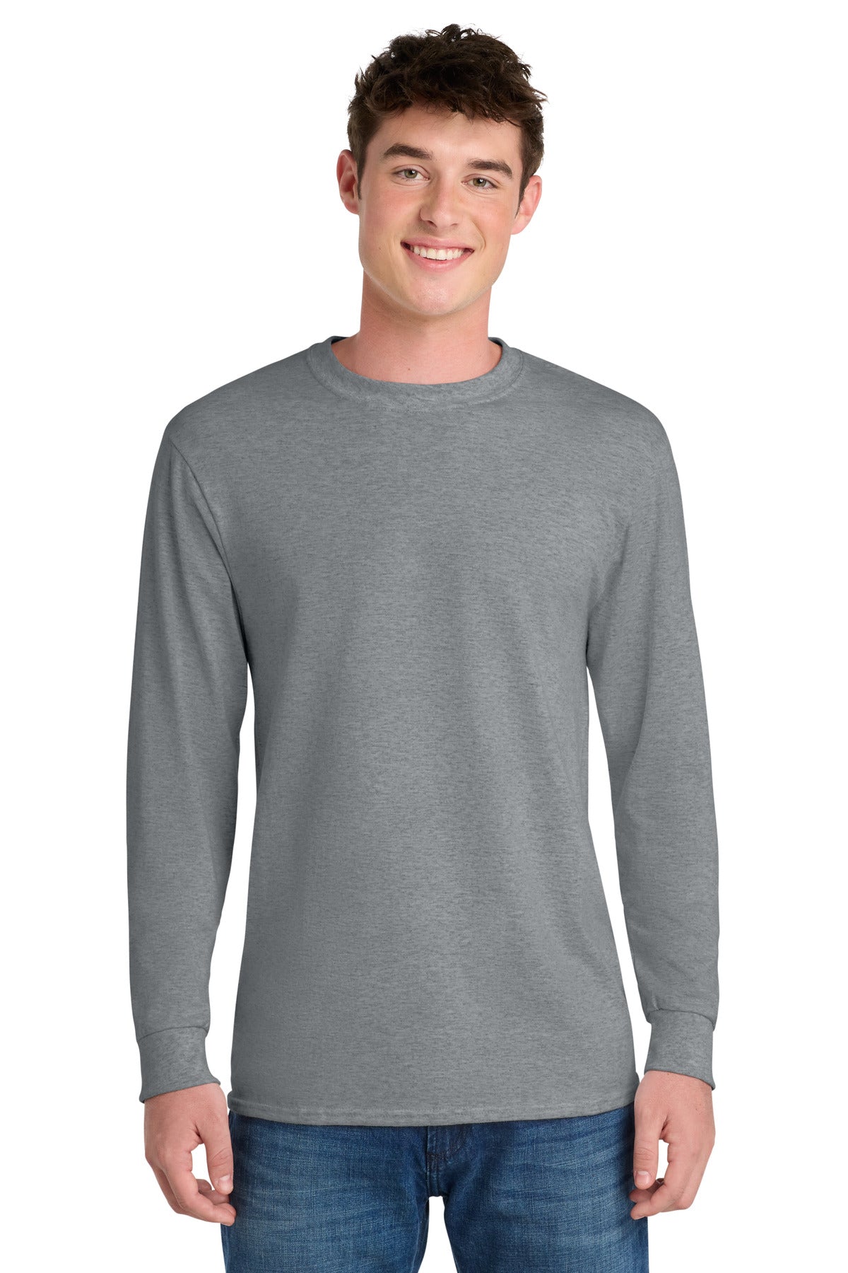 Port & Co® Long Sleeve Core Blend Tee. PC55LS