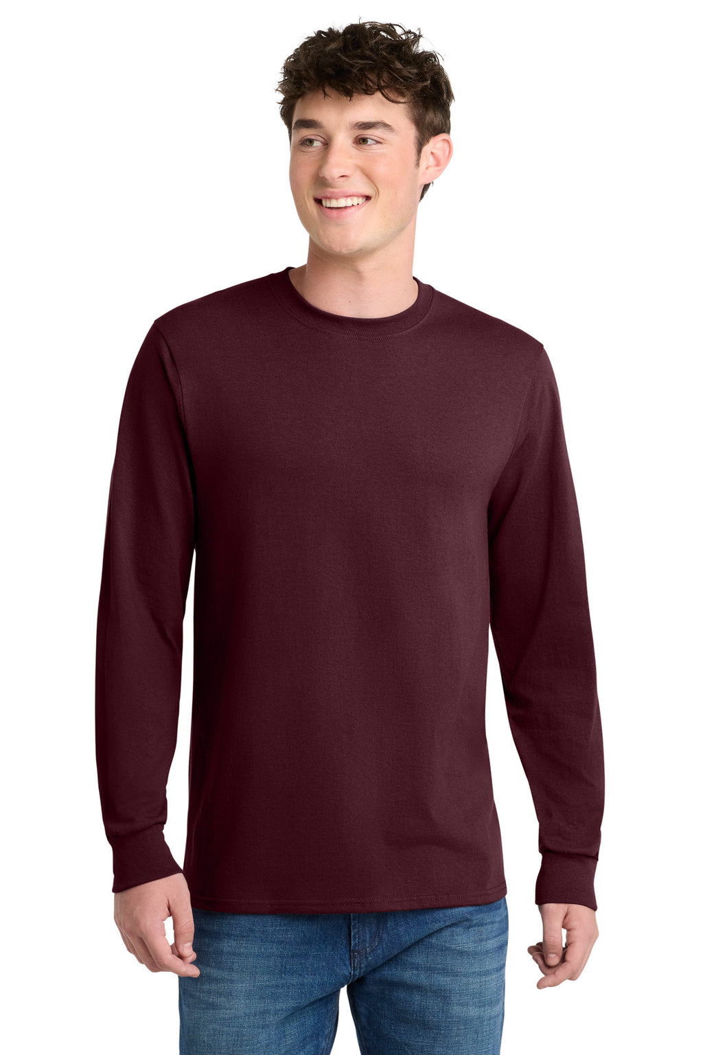 Port & Co® Long Sleeve Core Blend Tee. PC55LS