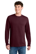 Port & Co® Long Sleeve Core Blend Tee. PC55LS