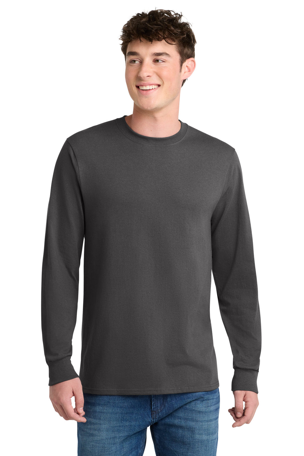 Port & Co® Long Sleeve Core Blend Tee. PC55LS