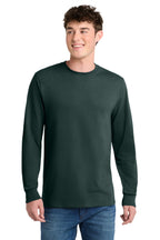 Port & Co® Long Sleeve Core Blend Tee. PC55LS