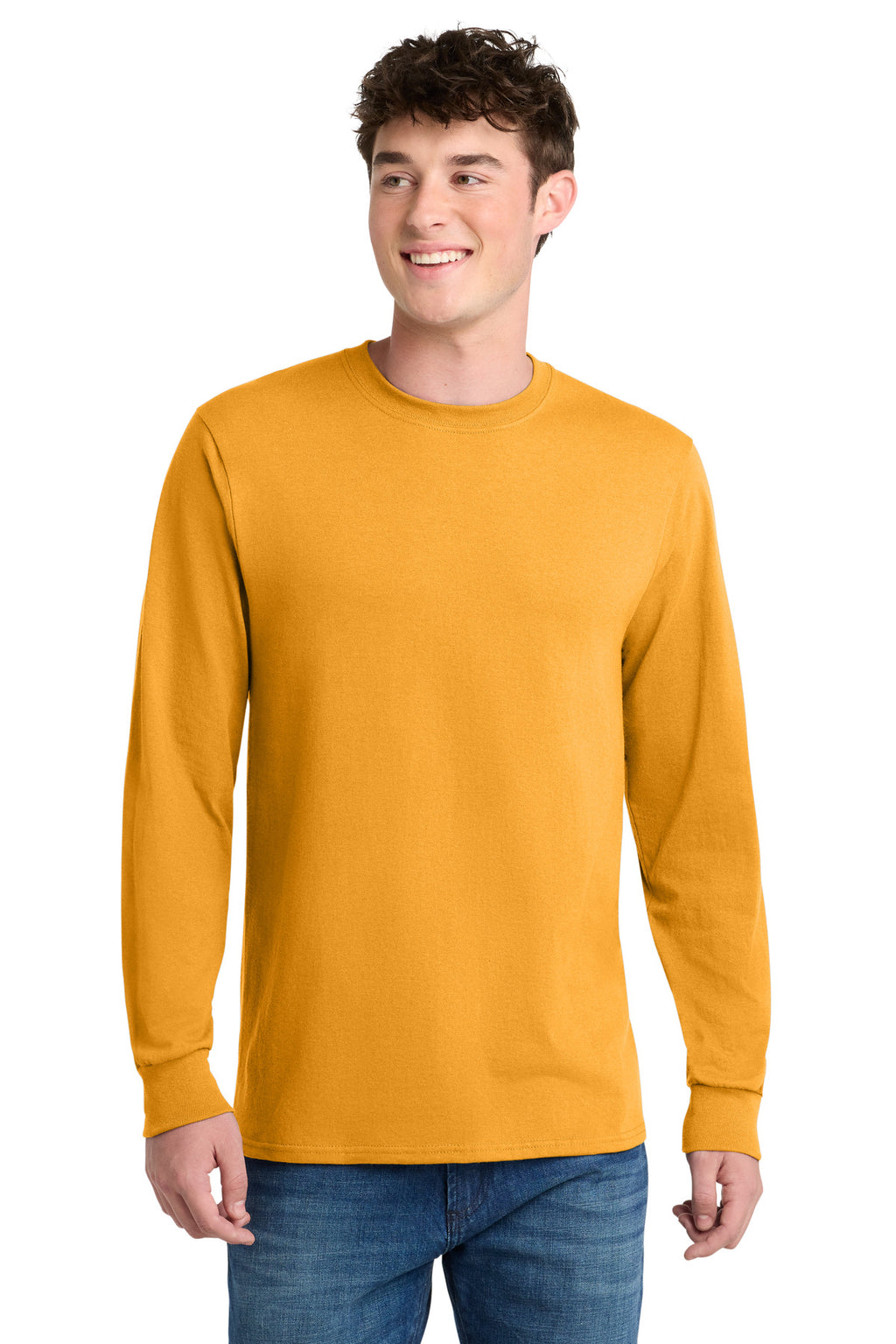 Port & Co® Long Sleeve Core Blend Tee. PC55LS
