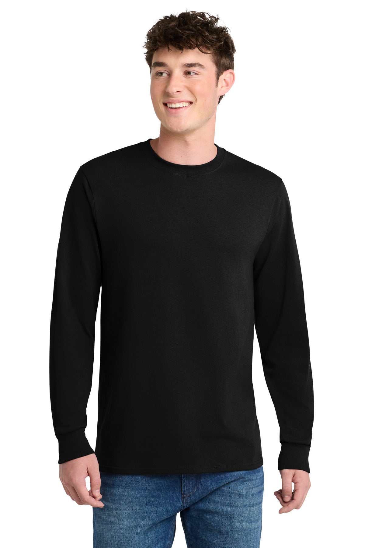 Port & Co® Long Sleeve Core Blend Tee. PC55LS