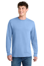 Port & Co® Long Sleeve Core Blend Tee. PC55LS