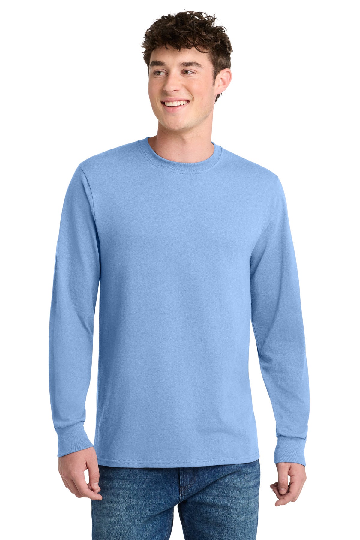 Port & Co® Long Sleeve Core Blend Tee. PC55LS