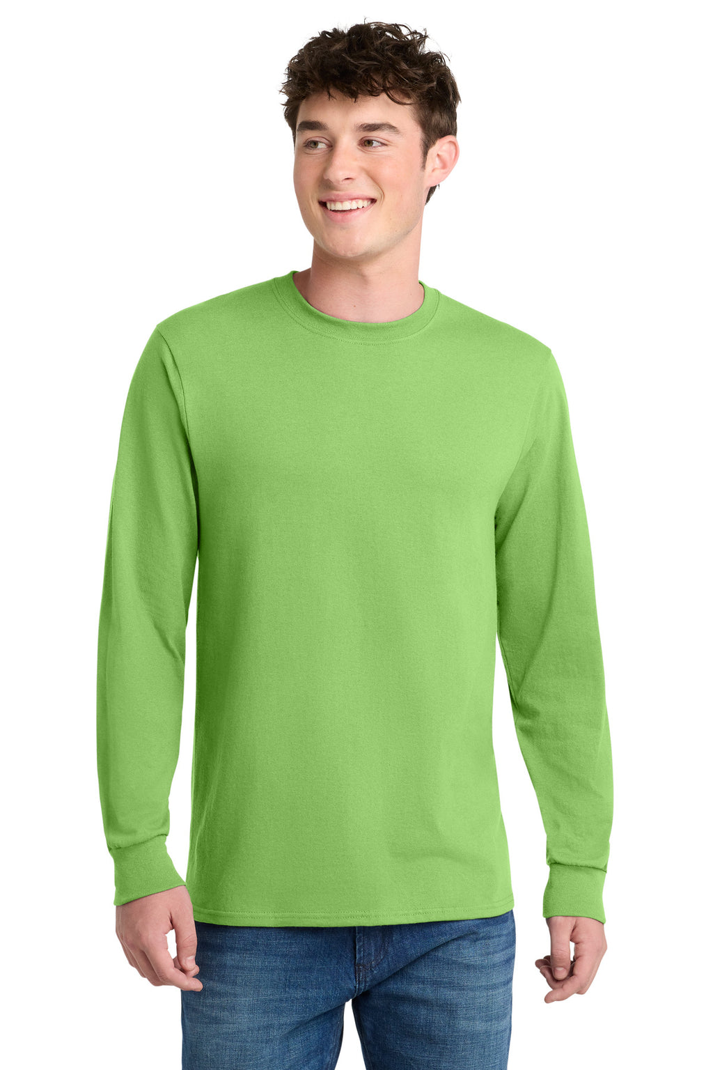 Port & Co® Long Sleeve Core Blend Tee. PC55LS