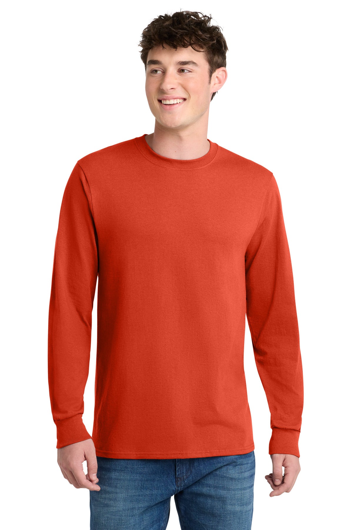 Port & Co® Long Sleeve Core Blend Tee. PC55LS