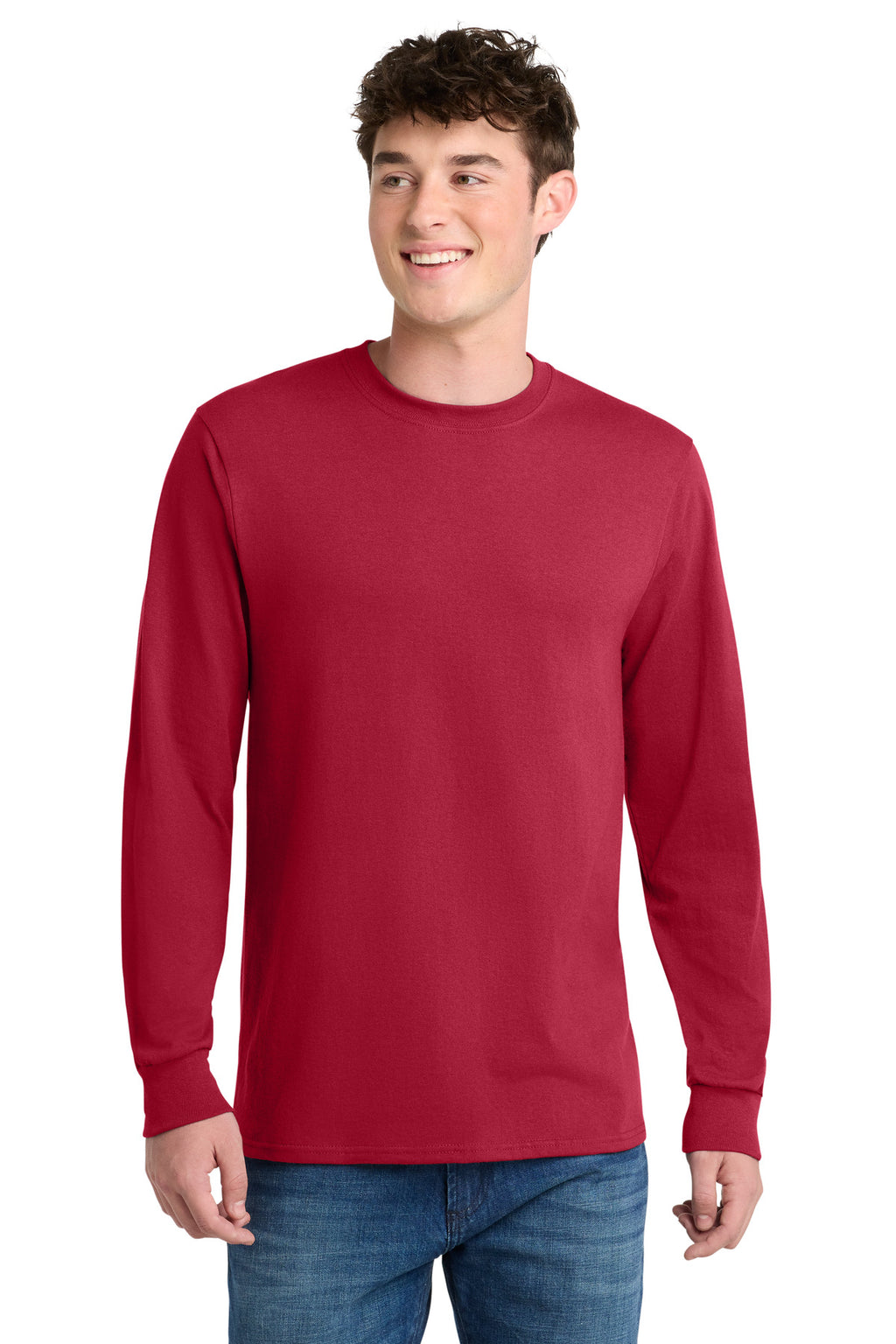 Port & Co® Long Sleeve Core Blend Tee. PC55LS