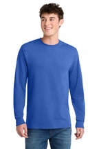 Port & Co® Long Sleeve Core Blend Tee. PC55LS