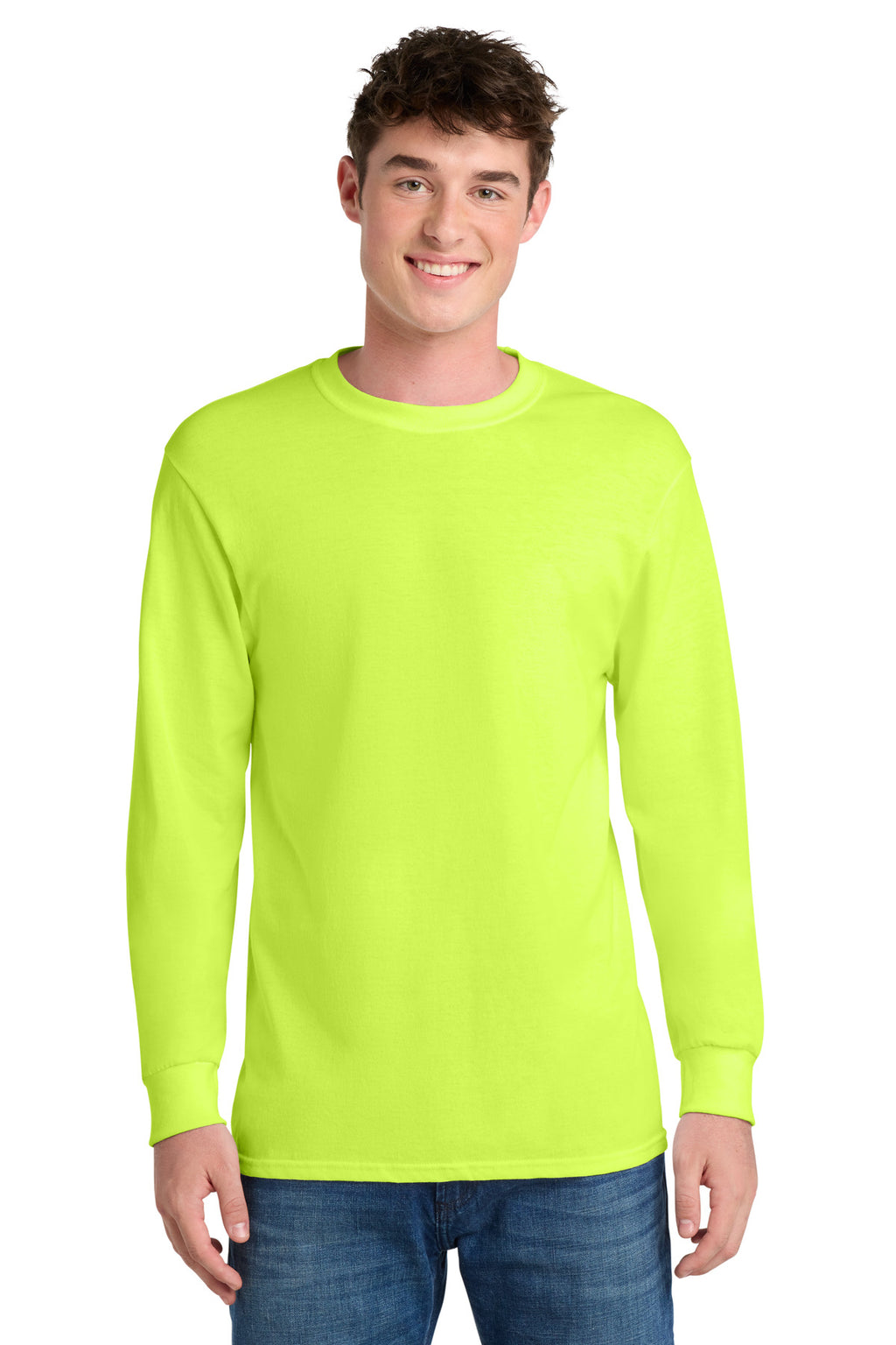 Port & Co® Long Sleeve Core Blend Tee. PC55LS