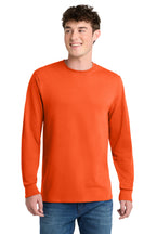 Port & Co® Long Sleeve Core Blend Tee. PC55LS