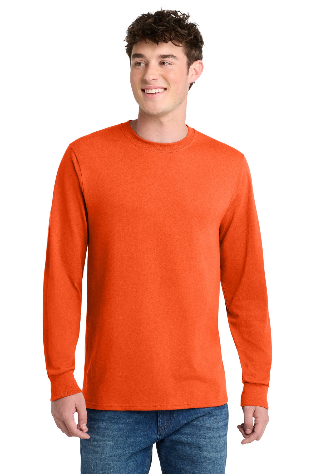 Port & Co® Long Sleeve Core Blend Tee. PC55LS