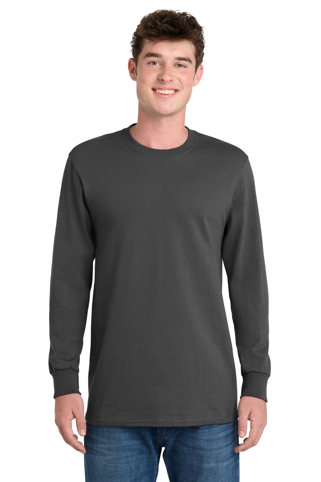 Port & Co® Long Sleeve Essential Tee. PC61LS