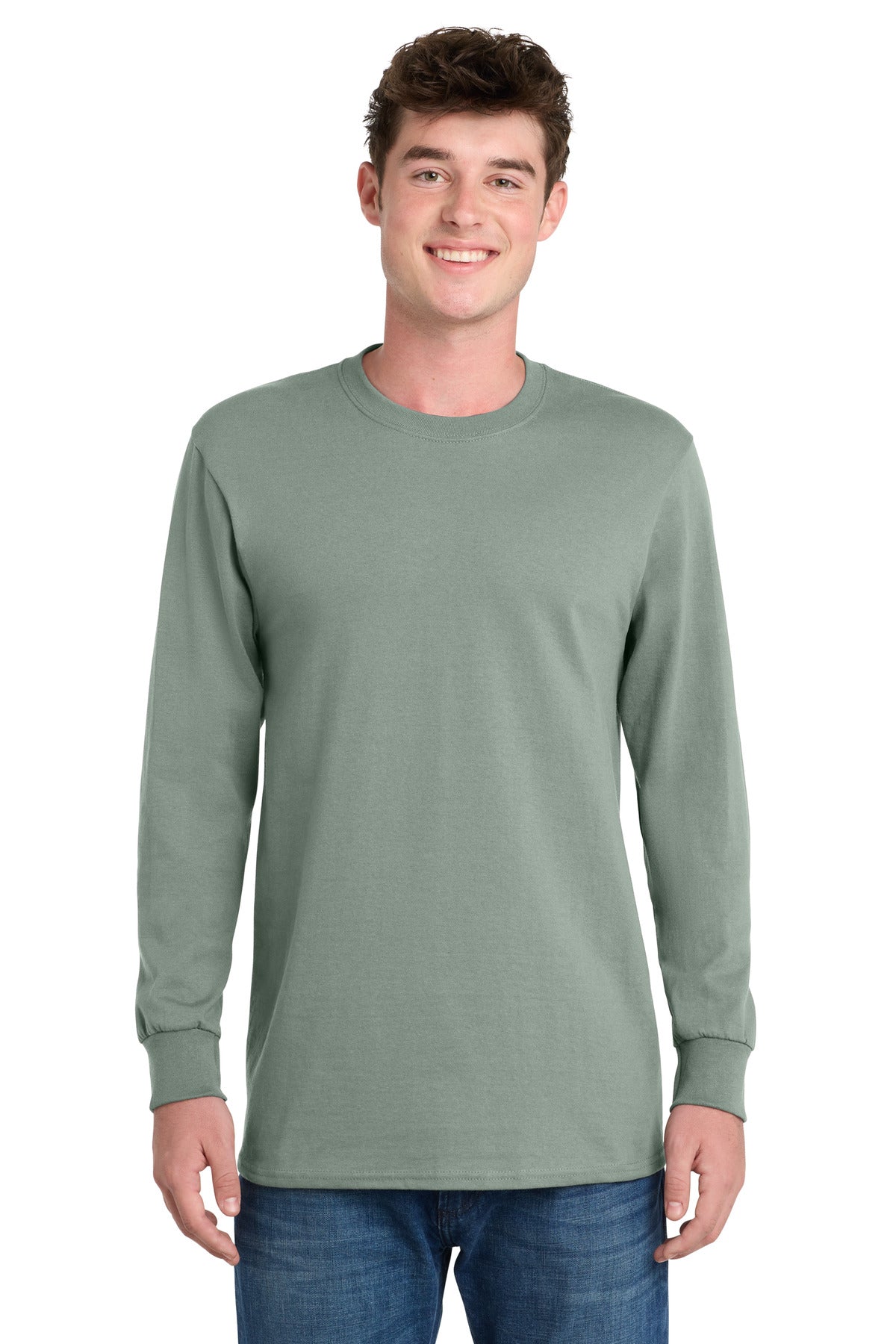 Port & Co® Long Sleeve Essential Tee. PC61LS